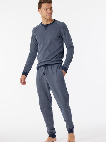 SCHIESSER Regular Workout Pants ' Mix & Relax ' in Blue