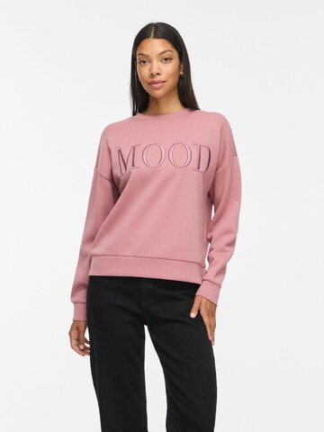 VILA - Sudadera 'VIReflect Mood' en rosa: frente