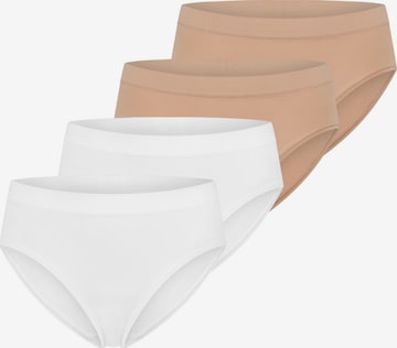 SCHIESSER Slip 'Unique Micro' in Beige: Vorderseite