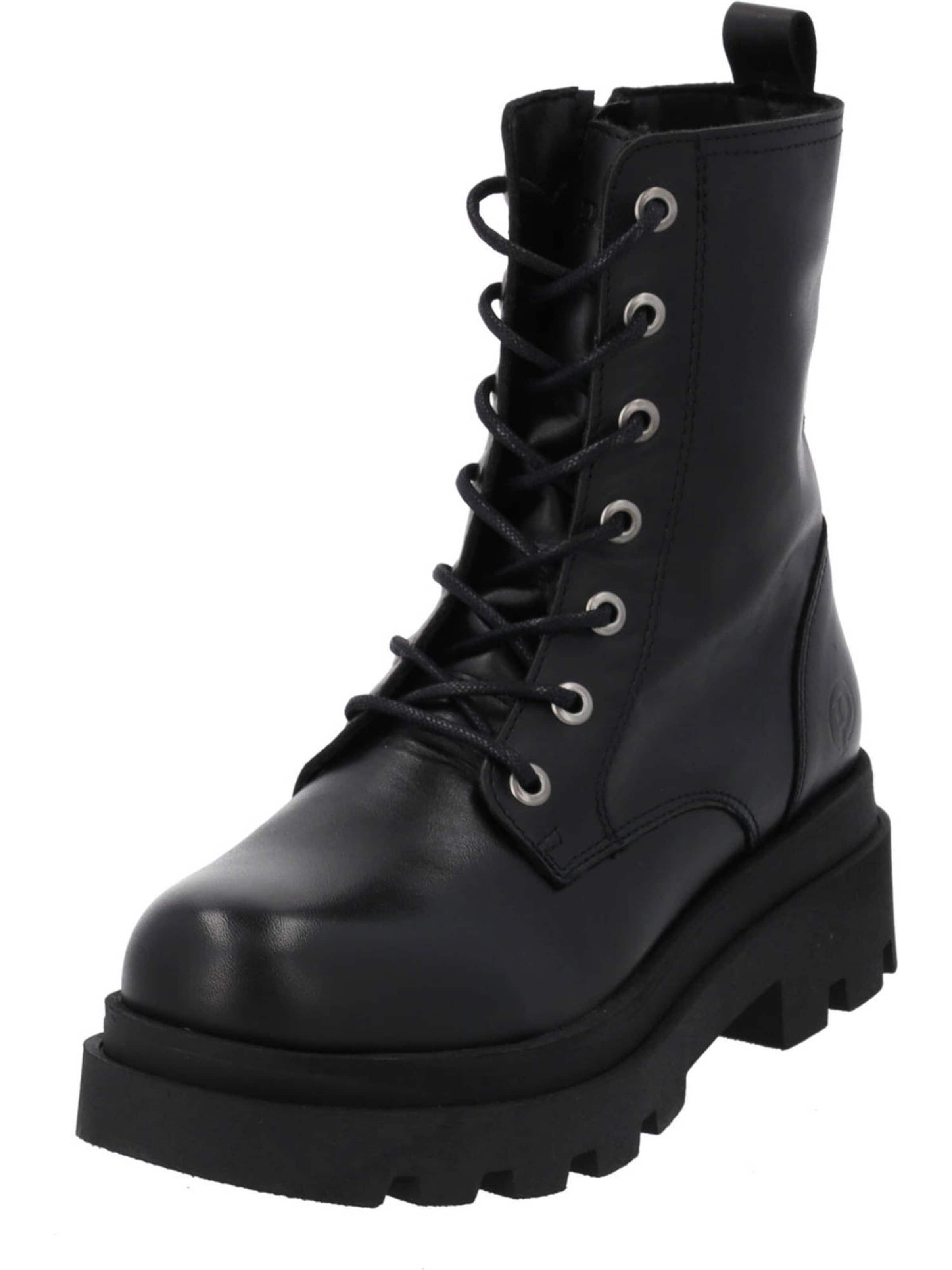 Palado Veterlaarsjes 'Niphe' in Zwart: voorkant