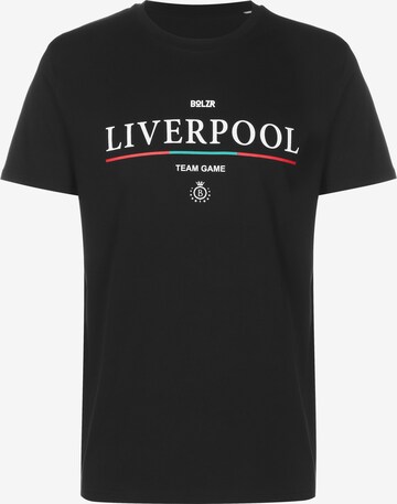 T-Shirt 'Liverpool ' Bolzr en noir : devant