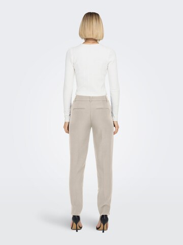 regular Pantaloni con piega frontale 'VERONICA-ELLY' di ONLY in beige