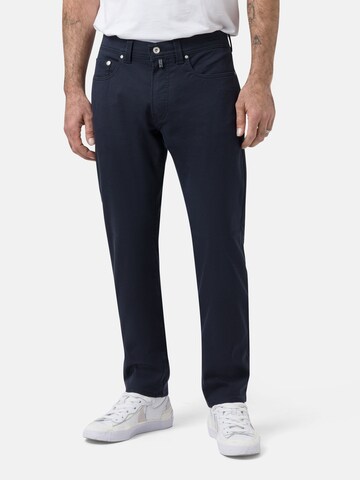 Regular Pantalon 'Futureflex Lyon' PIERRE CARDIN en bleu : devant