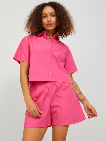 JJXX Blouse 'MISSION' in Roze: voorkant