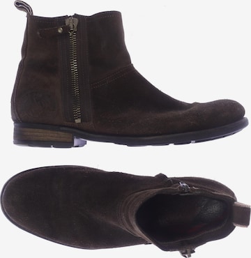 Tommy Jeans Stiefel 42 in Braun: predná strana