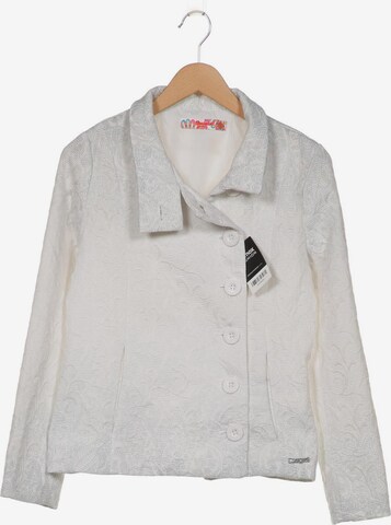 Desigual Jacket & Coat in L in White: front