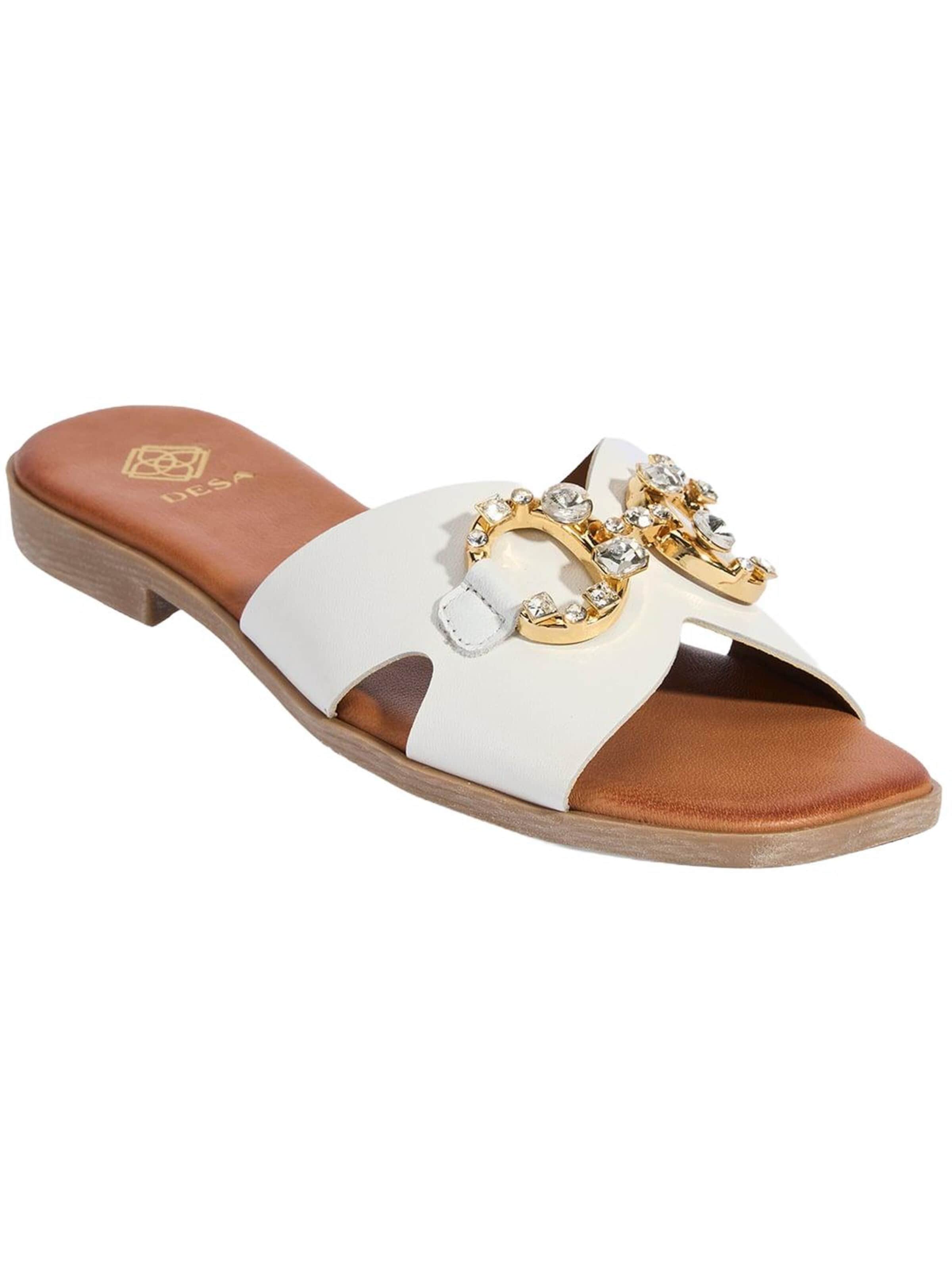Desa Mule 'Hausschuhe' in White