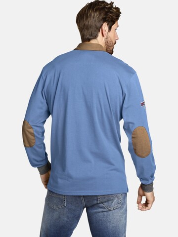 Sweat-shirt ' Jaarne ' Jan Vanderstorm en bleu