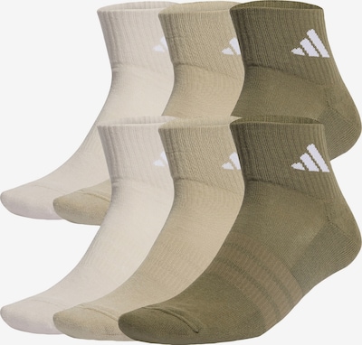 ADIDAS PERFORMANCE Sportske čarape 'Essentials' u boja pijeska / boja devine dlake (camel) / maslinasta, Pregled proizvoda