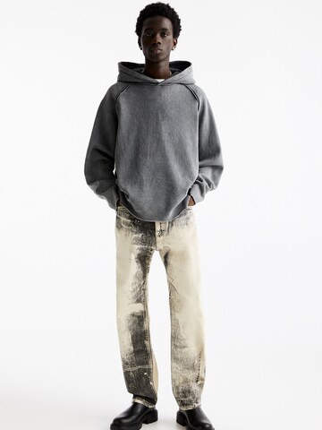 Pull&Bear Sweatshirt in Grau