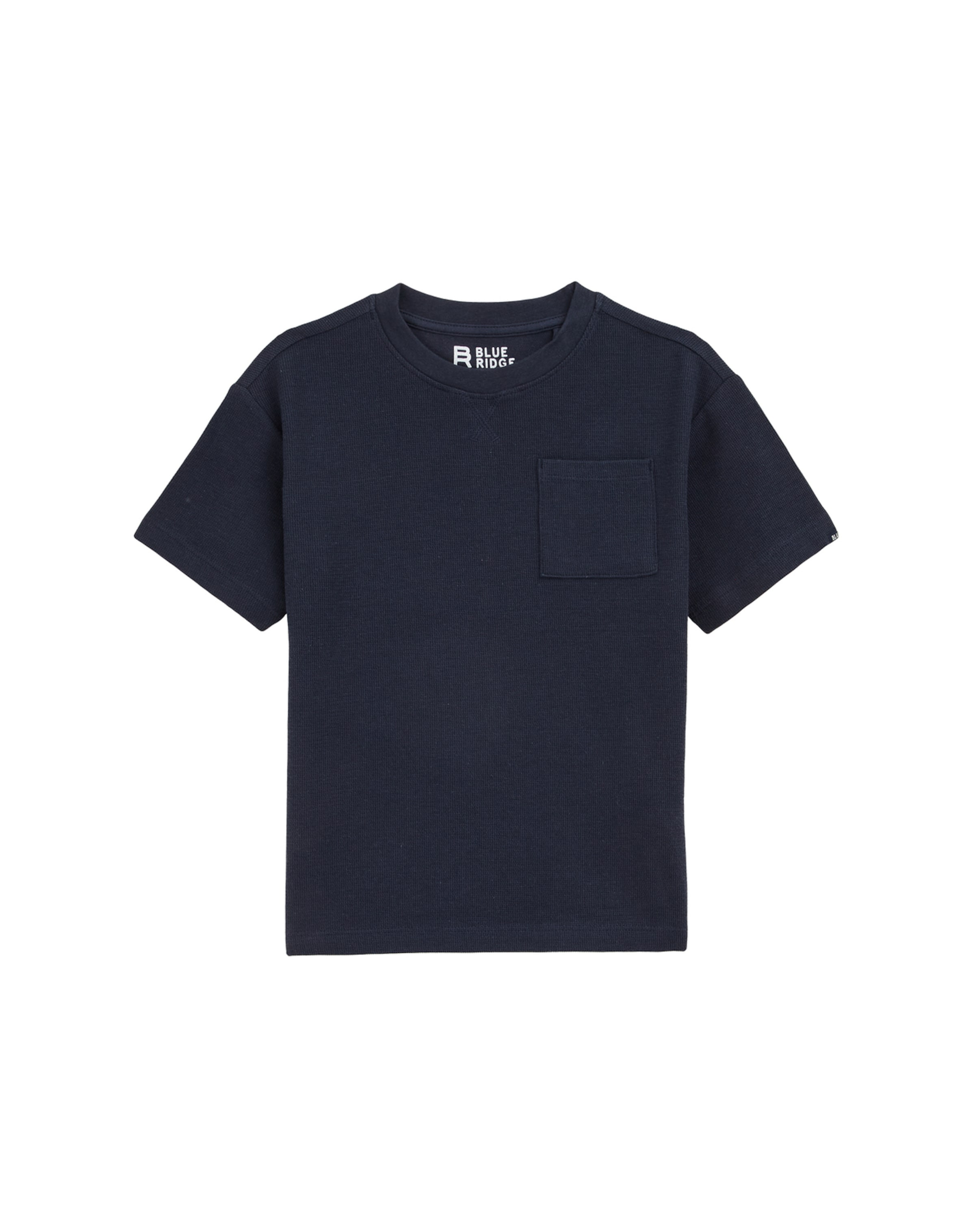 T-Shirt WE Fashion en bleu : devant