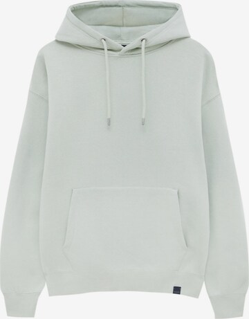 Pull&Bear Sweatshirt in Groen: voorkant