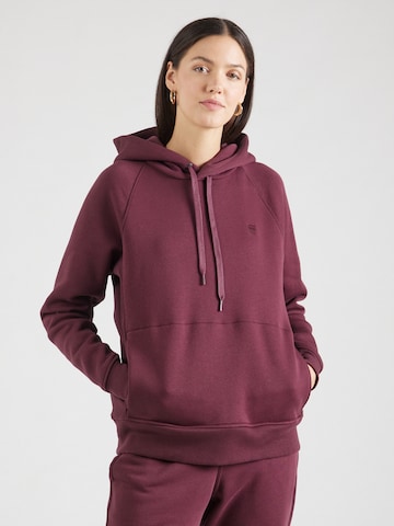 Sweat-shirt 'Premium Core 2.0' G-STAR en rouge : devant