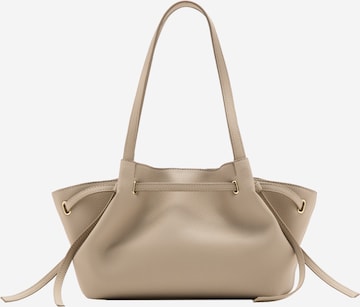 MANGOShopper torba 'ROMINA' - bež boja: prednji dio