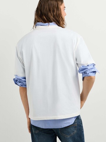 T-Shirt 'Coffee Tee' Pepe Jeans en blanc