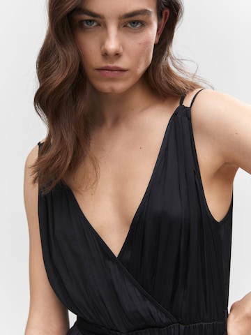 MANGO Jumpsuit 'Black' in Zwart