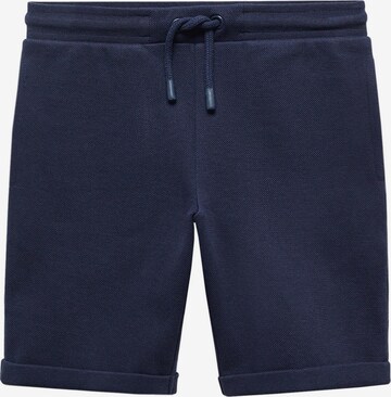 MANGO KIDS Regular Broek 'SOLLER' in Blauw: voorkant