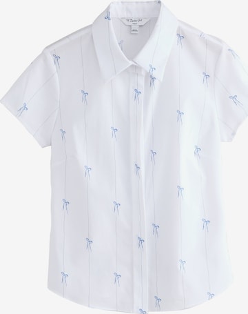 Next Блузка 'Essential' в Белый: спереди