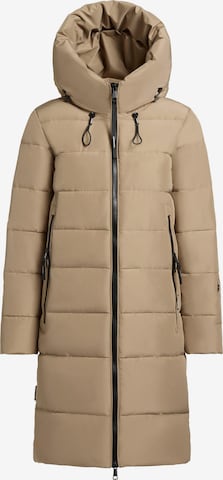 Manteau d’hiver ' JILIAS4 ' khujo en beige : devant