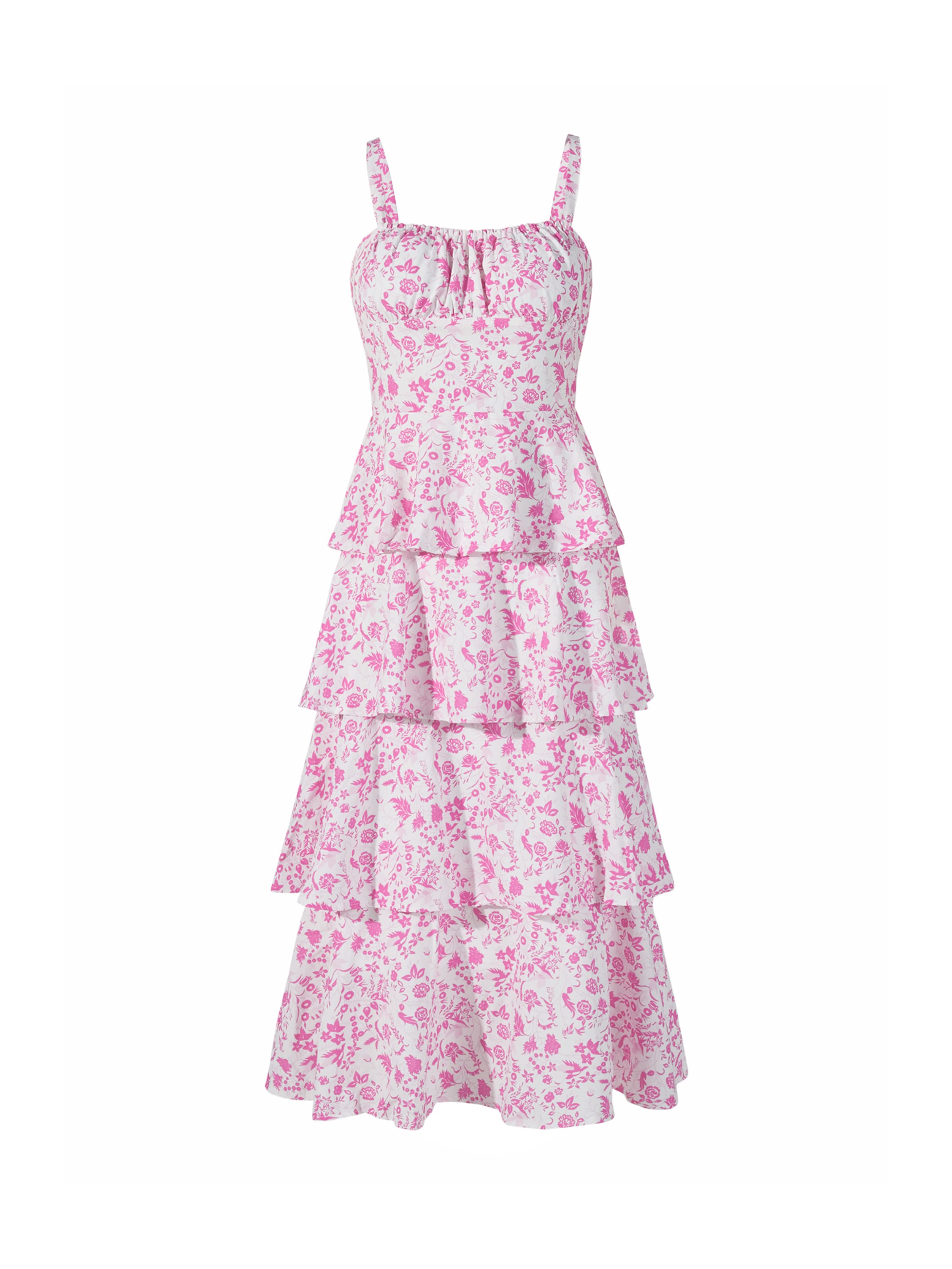 Imily Bela Рокля в розово: отпред