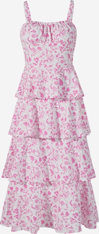 Imily Bela Рокля в розово: отпред