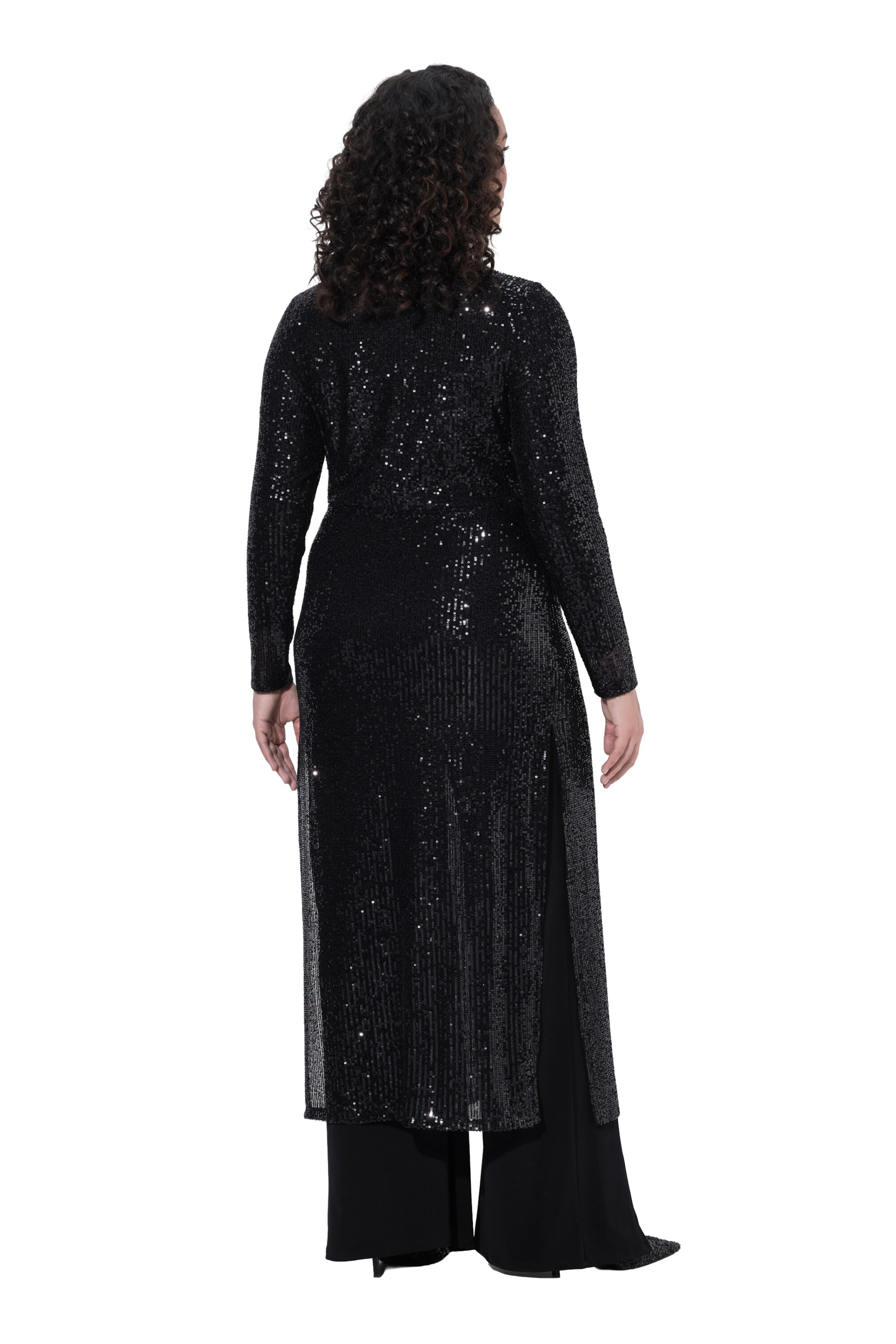 Ulla Popken Kimono in Zwart