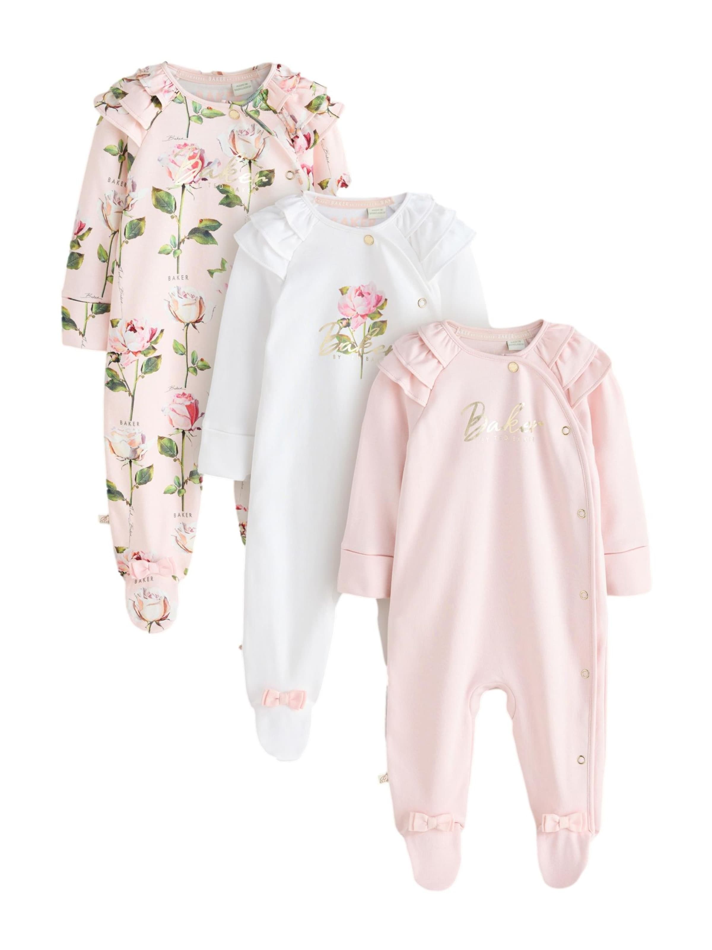 Baker by Ted Baker Schlafanzug in Pink: Vorderseite