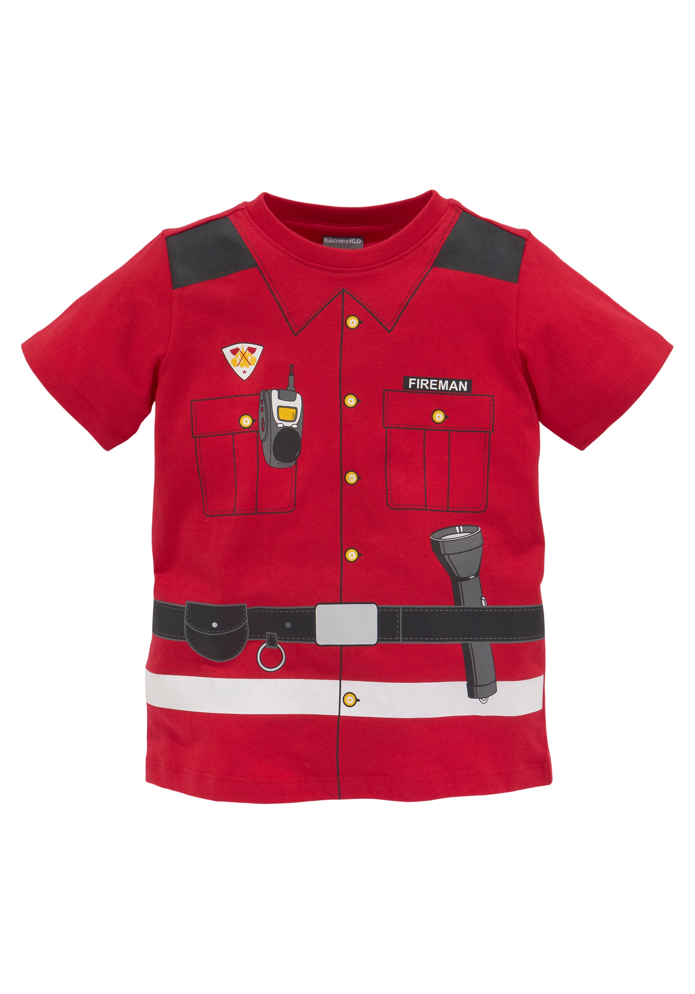 Kidsworld Shirt in Red: front