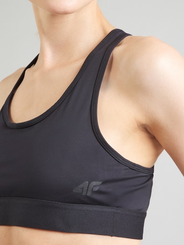 Bustino Reggiseno sportivo di 4F in nero