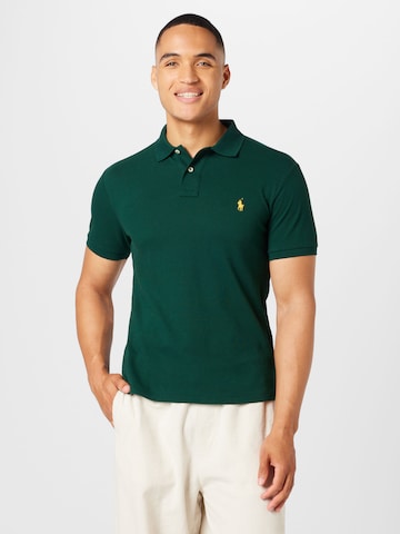 Polo Ralph Lauren Regular Fit Poloshirt in Grün: predná strana