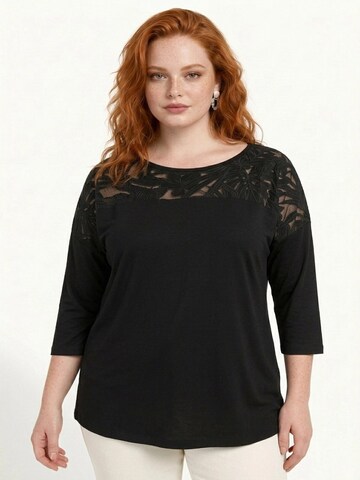 Shape Of You Shirt in Zwart: voorkant