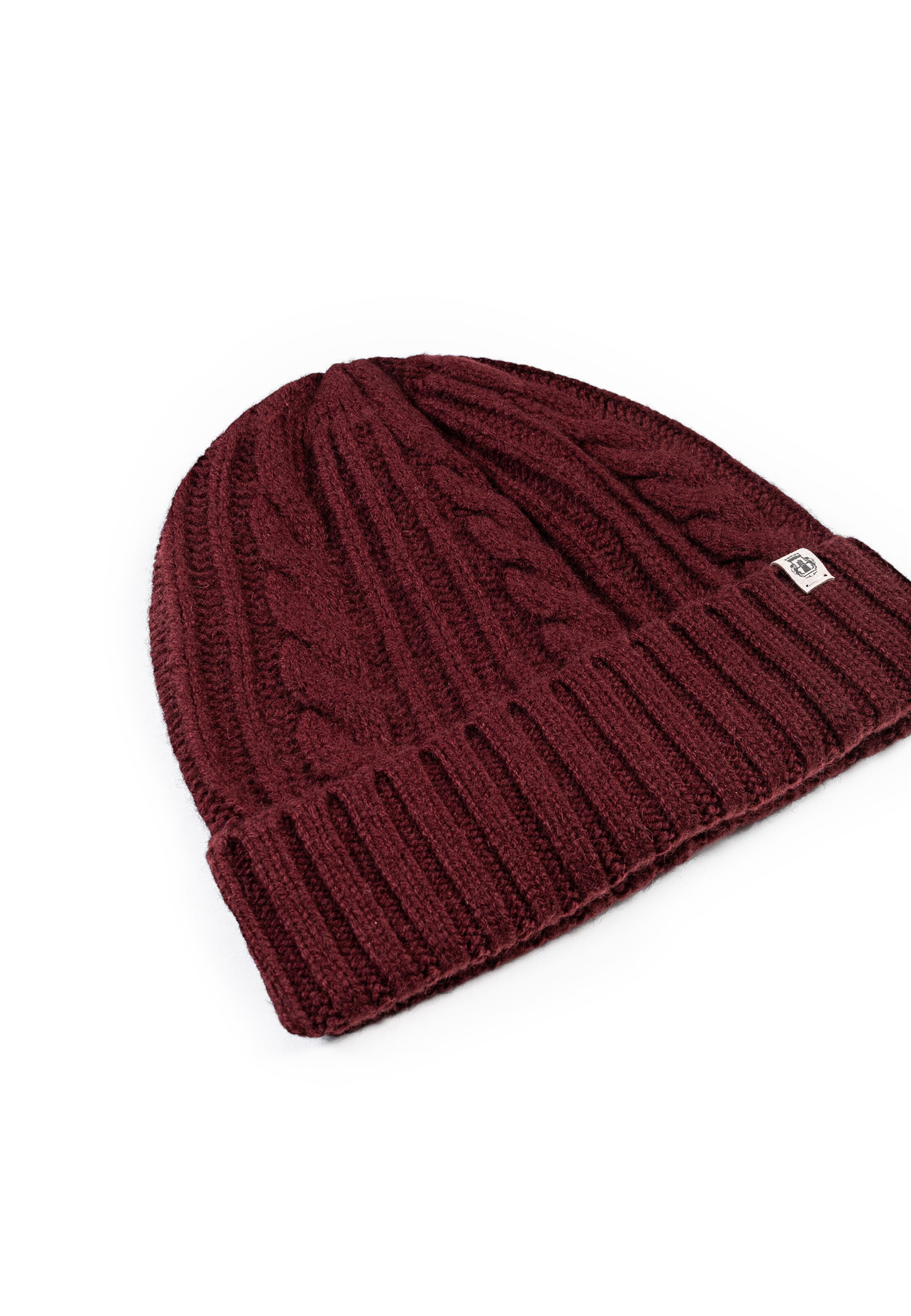 Berretto 'CABLED CHARM' di Roeckl in rosso