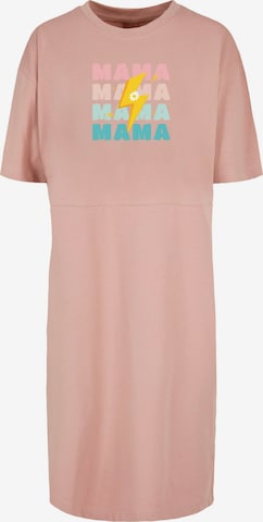 Merchcode Dress 'Mothers Day - Mama' in Pink: front