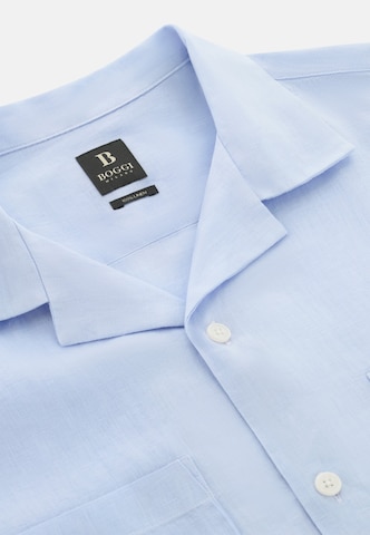 Boggi Milano Regular fit Button Up Shirt in Blue