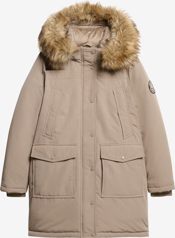 Superdry Winterparka 'Everest' in Grün: Vorderseite