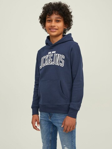 Jack & Jones Junior Sweatshirt in Blue: front