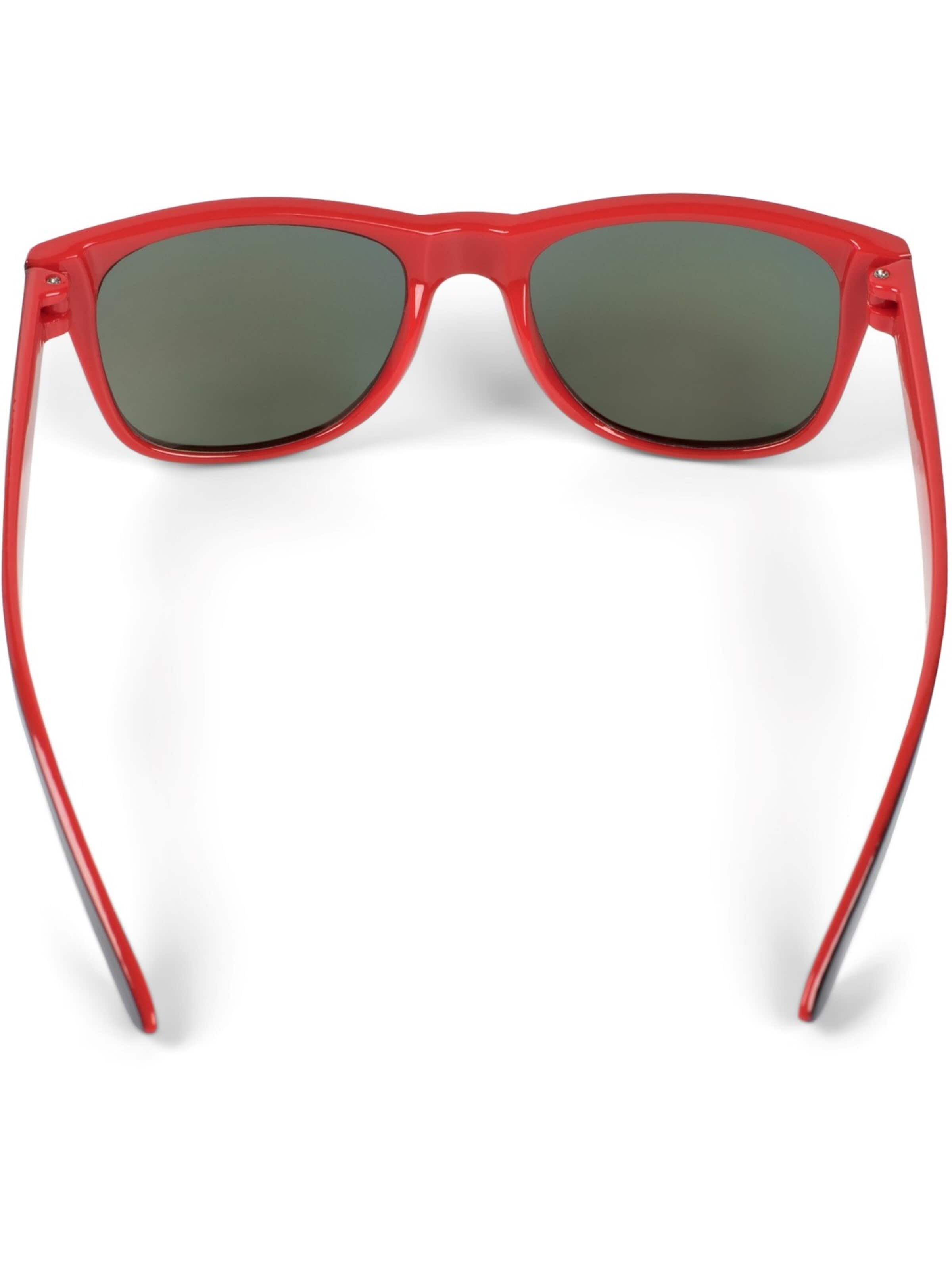 styleBREAKER Sunglasses 'Kinder Sonnenbrille Nerd Style' in Red