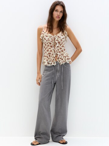 Pull&Bear Top in Beige