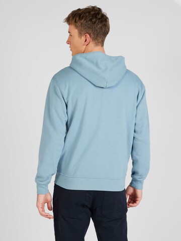 Abercrombie & Fitch Zip-Up Hoodie in Blue