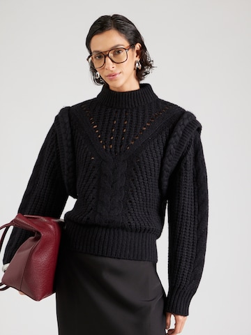 BOSS Neulepaita 'C_Fasta' värissä musta: etupuoli