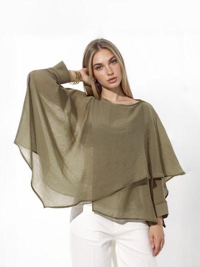 Hiccup Bluse 'Blusen'‌‌‌‌‌‌‌‌‌‌ in XS in khaki, Produktansicht