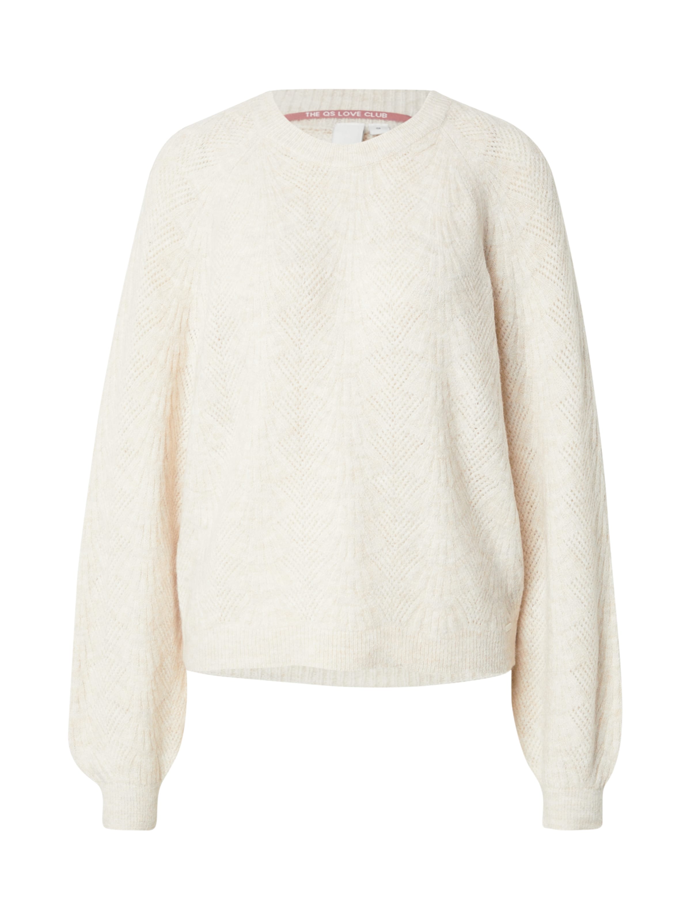 QS Pullover i beige: forside