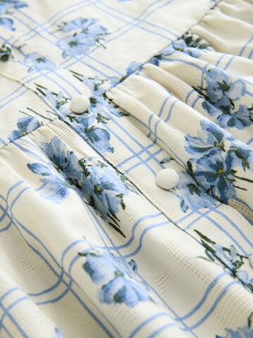 Next Košeľové šaty - Modrá