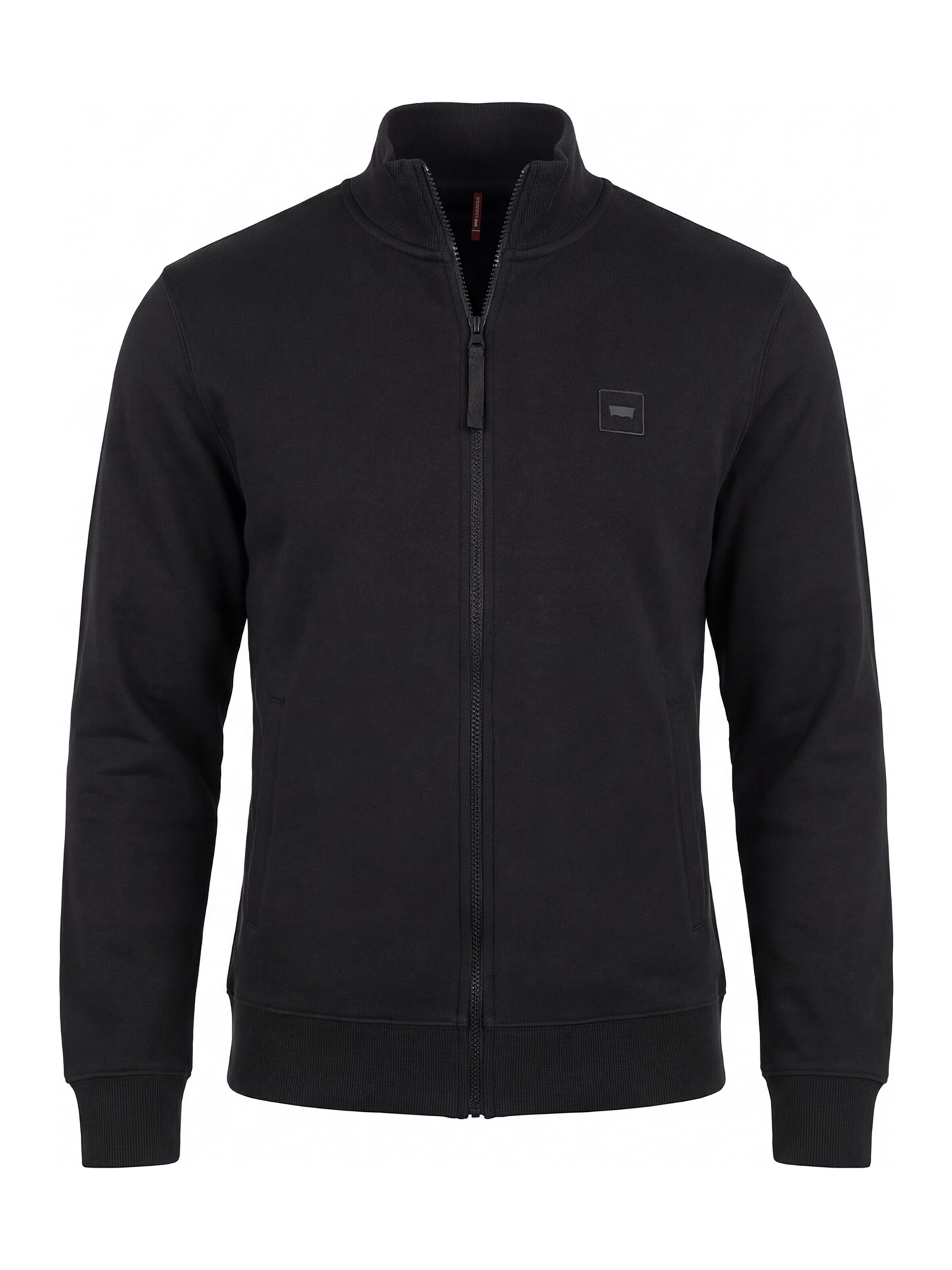 Carrera Jeans Sweatshirt 'Full Zip' in Black