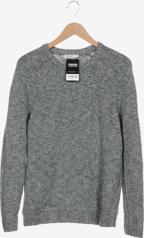 hessnatur Sweater & Cardigan in S in Grey: front