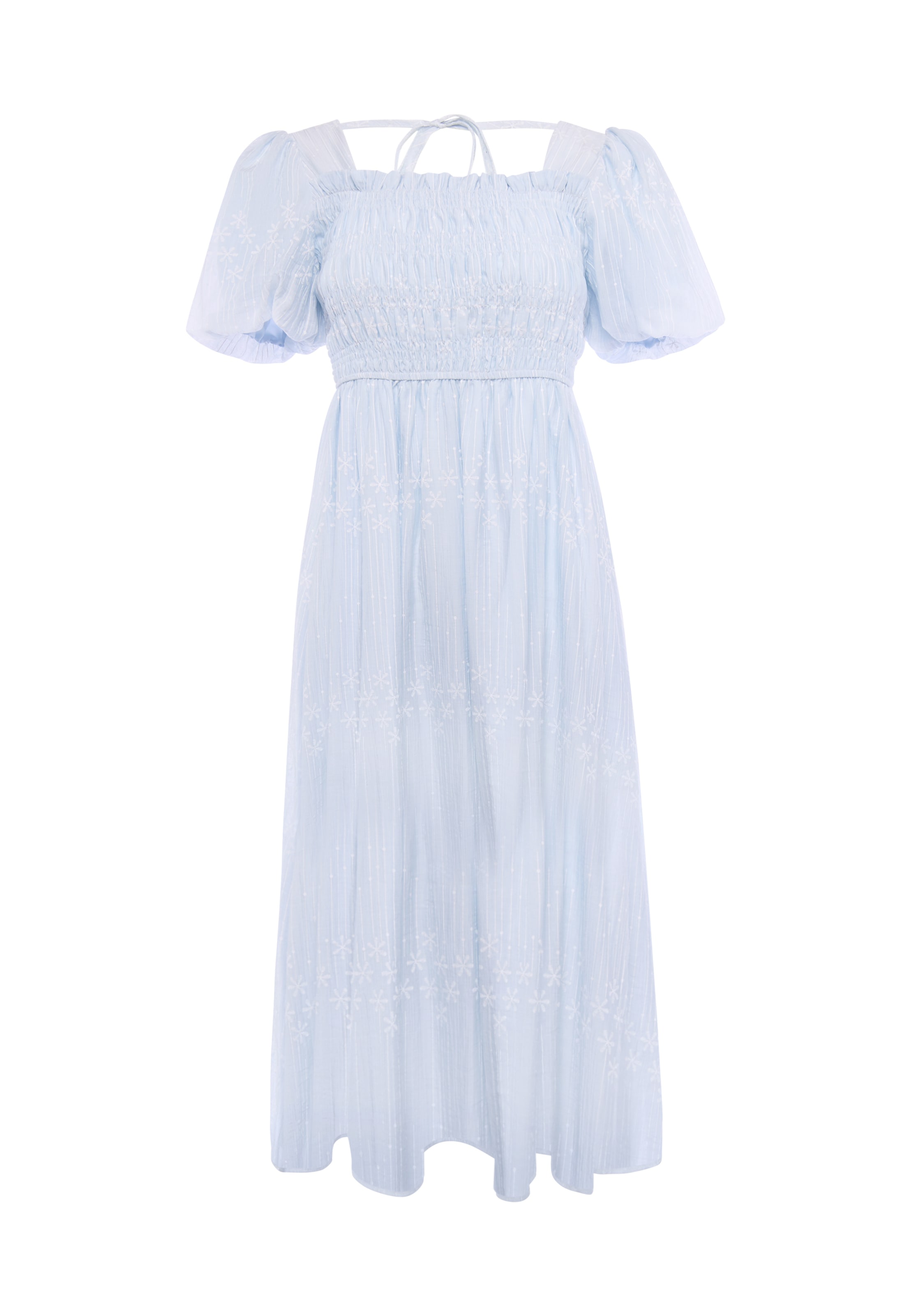IZIA - Vestido en azul: frente