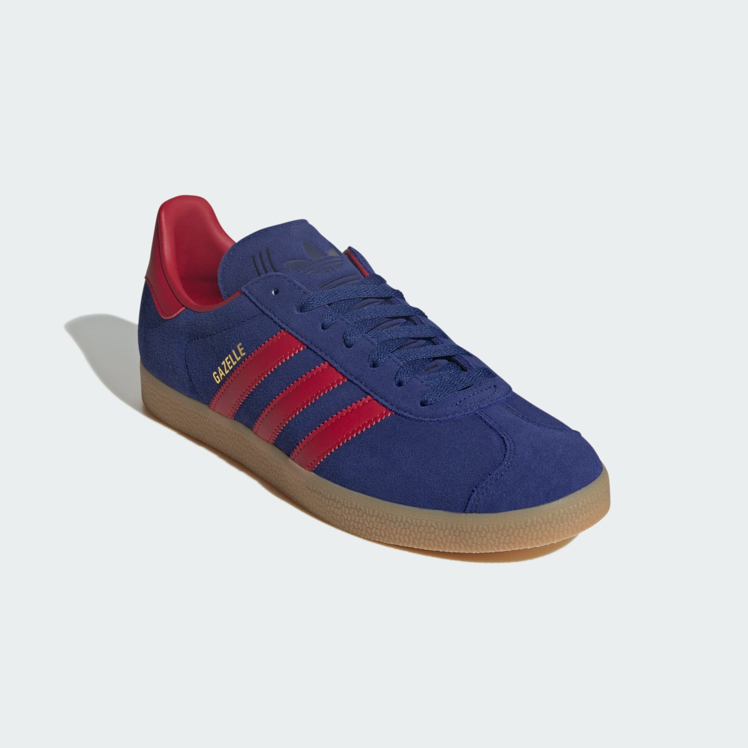 adidas originals gazelle red and blue
