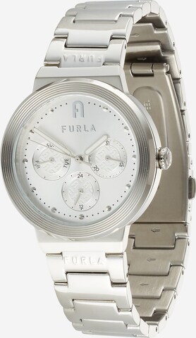 FURLA Analog Watch 'Tortona' in Silver: front