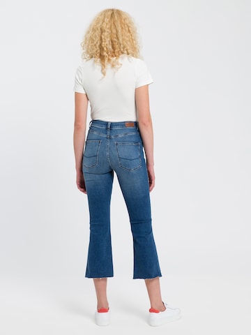 Cross Jeans Flared Jeans ' P 518 ' in Blue
