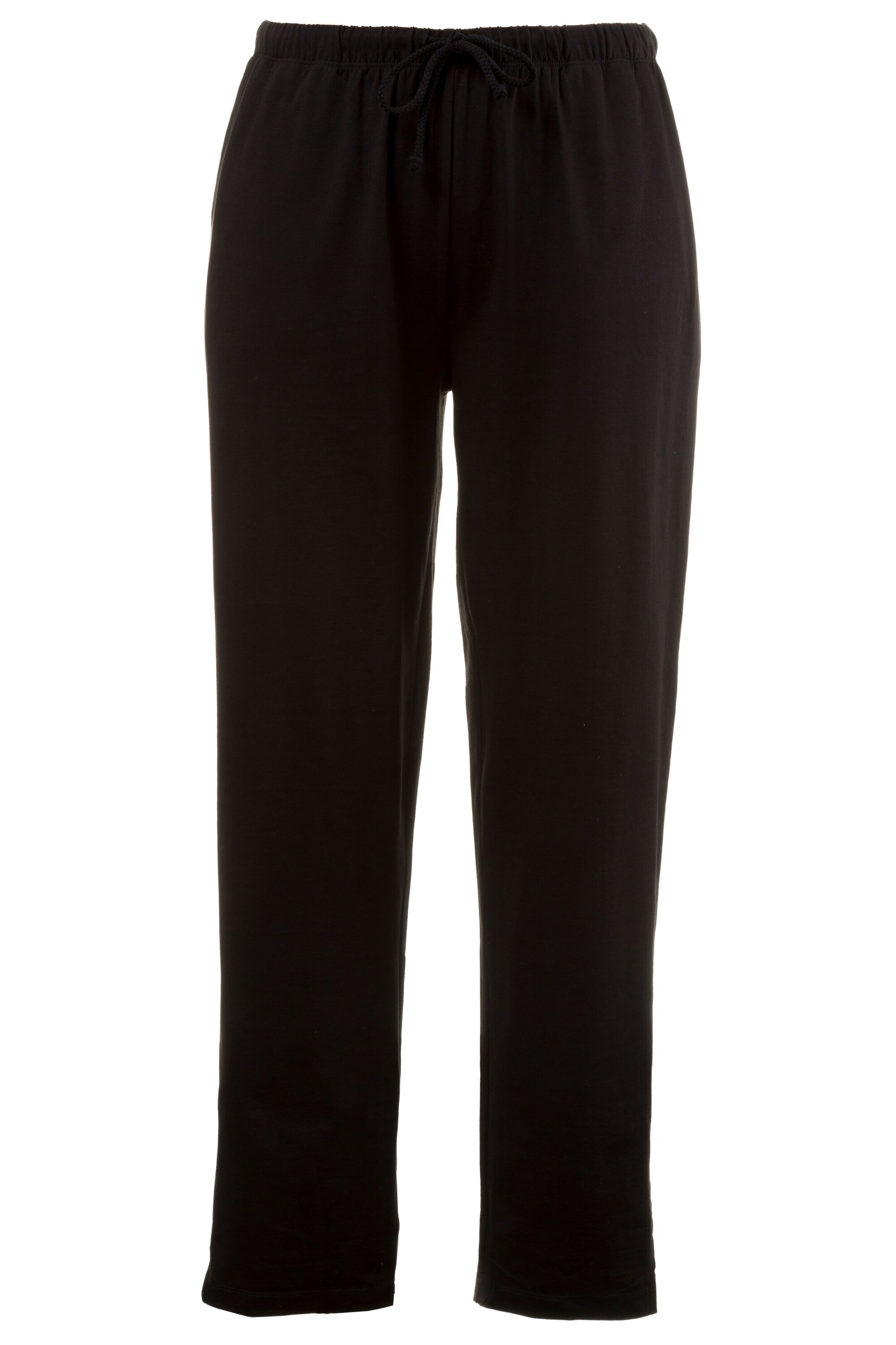 Ulla Popken Regular Broek in Zwart: voorkant